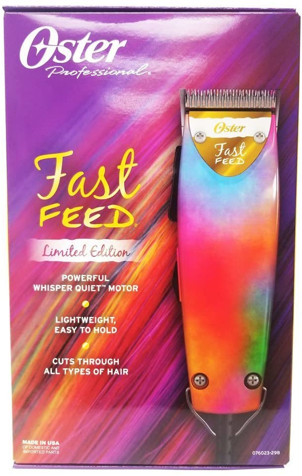 Oster Professional Fast Feed Limited Edition Hair Clipper Vibrant Colors