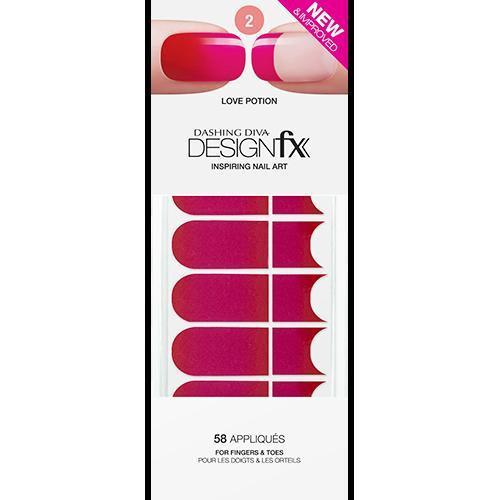 Dashing Diva, Dashing Diva DesignFX Ombre - Love Potion 2, Mk Beauty Club, Nail Art