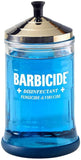 Barbicide Disinfectant Glass Jars