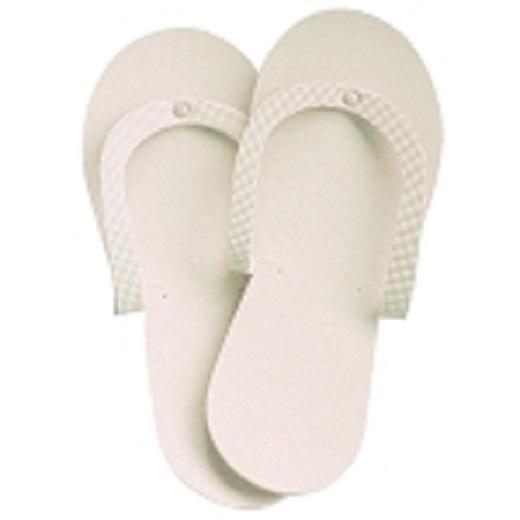 Ikonna, Ikonna Slip Resistant Slippers 12 pack - White, Mk Beauty Club, Supply