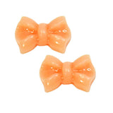 Fuschia, Fuschia Nail Art Charms - Plastic Bow - Coral, Mk Beauty Club, Nail Art Charms