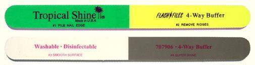 Tropical Shine, Tropical Shine 4 Way Flash Buffer, Mk Beauty Club, Nail Files