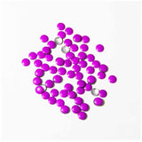 Fuschia, Fuschia Nail Art - Neon Purple Studs - Small Circle, Mk Beauty Club, Metal Parts