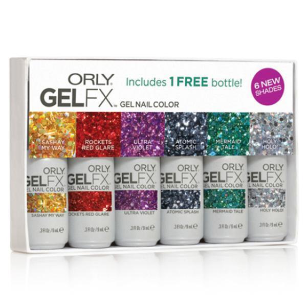 Orly, Orly Gel FX - Glitter Gels - 6 Shades, Mk Beauty Club, Gel Polish Set