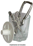 DL Professional, DL Pro - Glass Sterilizing Jar, Mk Beauty Club, Disinfecting Jar