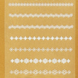 Erikonail, Erikonail - Lace Seal ELS-01, Mk Beauty Club, Nail Art Sticker