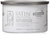Satin Smooth, Satin Smooth Zinc Oxide Pot Wax, 14 Ounce, Mk Beauty Club, Wax