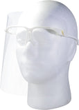 Face Shield Protective Mask on Glasses - Comfortable Fit