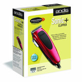 Andis Sonic Plus Hair Clipper 23930 Red