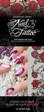 Dashing Diva, Dashing Diva Nail Tattoo - Secret Garden 3, Mk Beauty Club, Nail Art