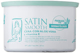 Satin Smooth, Satin Smooth Aloe Vera Pot Wax, 14 Ounce, Mk Beauty Club, Wax