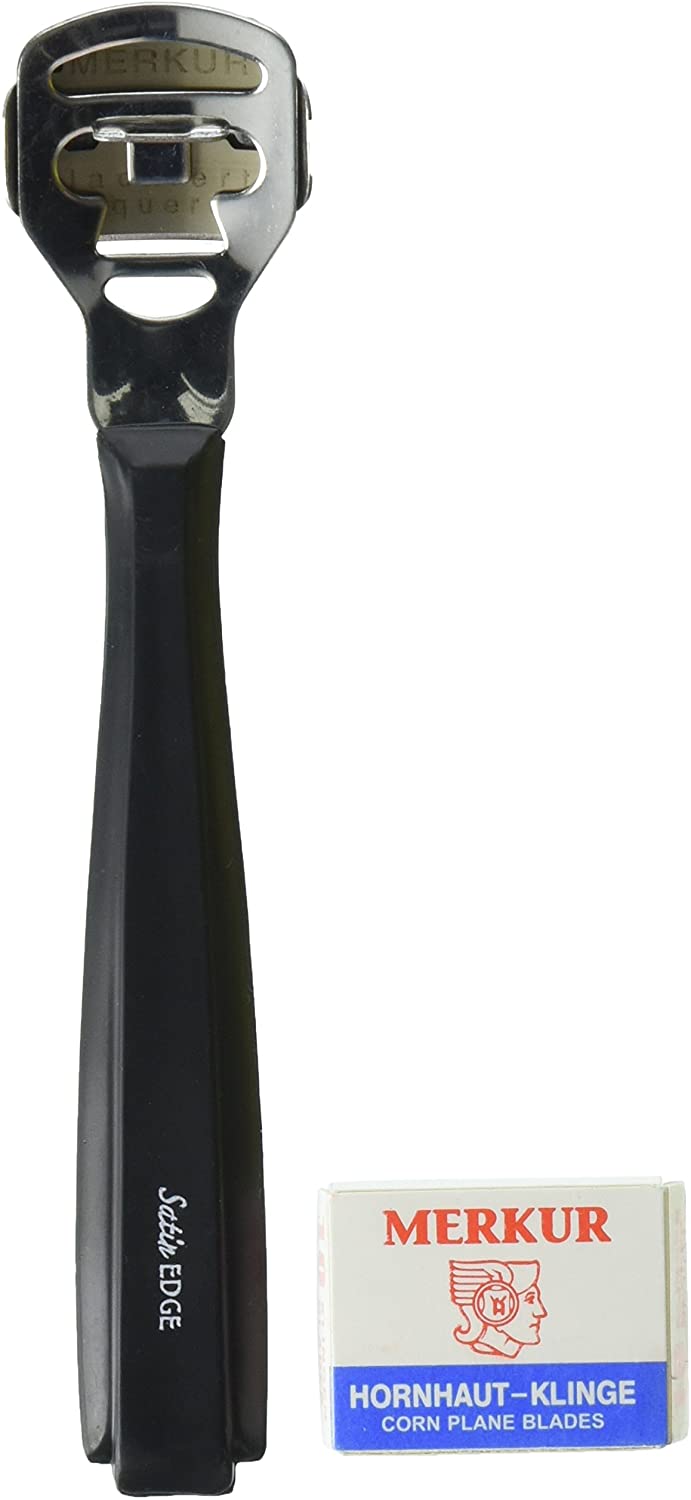 Satin Edge Callus Shaver w 10 Replacement Blades