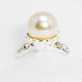 Fuschia, Fuschia Nail Art - Nail Ring - Pearl/Silver, Mk Beauty Club, Nail Art