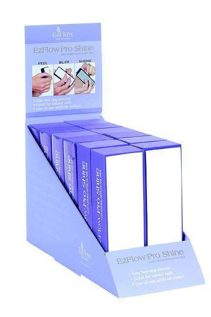 Ez Flow, EZ Flow Pro Shine Buffer - 12pc Display, Mk Beauty Club, Shiny Nail Buffer