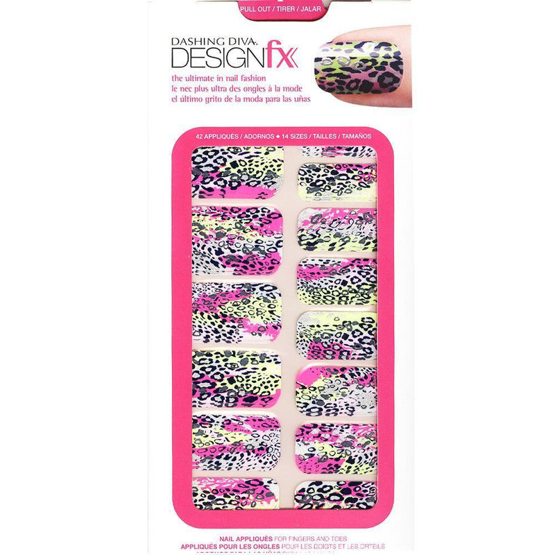 Dashing Diva, Dashing Diva DesignFX Appliques - Born This Way - Animal Exhibition, Mk Beauty Club, Nail Art