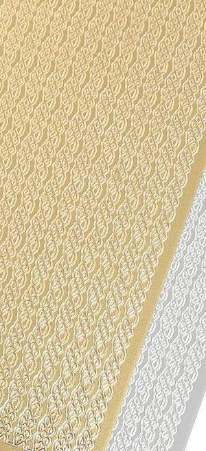 Rococo Nail Seal, Rococo Nail Seal  #848 Gold, Mk Beauty Club, Nail Art Sticker