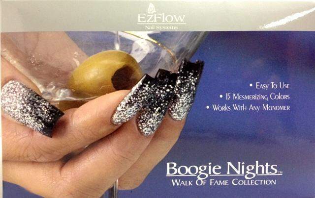 Ez Flow, Ez Flow Boogie Nights Collection - Walk Of Fame Kit, Mk Beauty Club, Colored Acrylic Powder