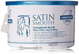 Satin Smooth, Satin Smooth Titanium Blue Thin Film Hard Wax, Mk Beauty Club, Wax