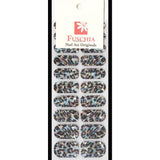 Fuschia, Fuschia Nail Wraps - Hologram Cheetah, Mk Beauty Club, Nail Wrap