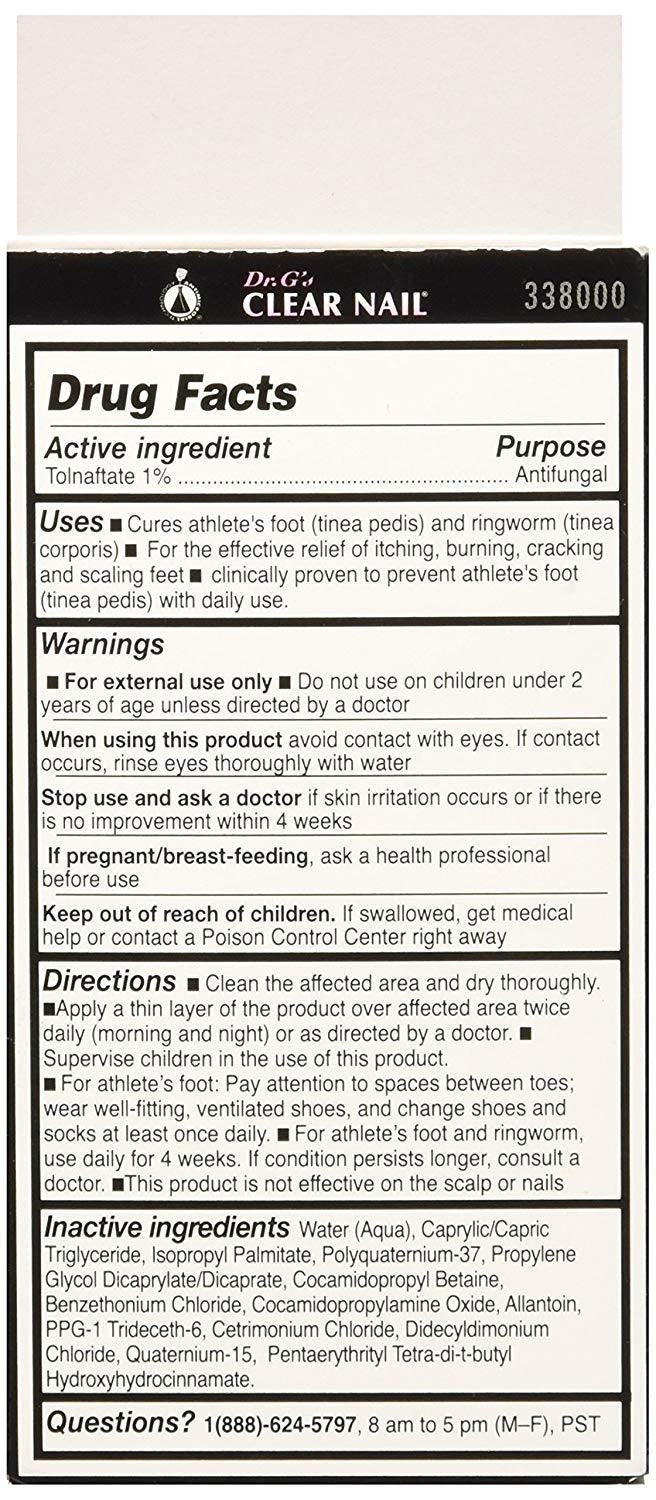 Dr. G's, Dr. G's Clear Nail Antifungal Treatment, 0.5 Fluid Ounce, Mk Beauty Club, Nail Care