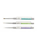 Nail Harmony, Gelish Harmony Brush Set 3pcs - Nail Art Brushes, Mk Beauty Club, Acrylic brush