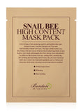 Benton, Benton Snail Bee High Content Mask Pack of 10, Mk Beauty Club, Face Mask