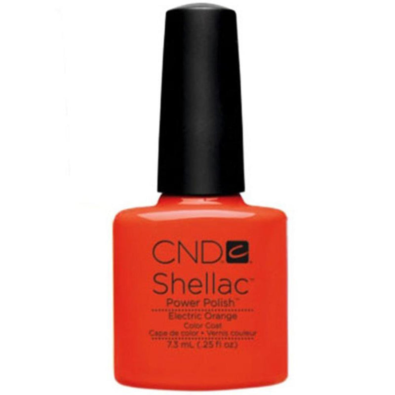 CND, CND Shellac Gel Polish Electric Orange, Mk Beauty Club, Gel Polish Color