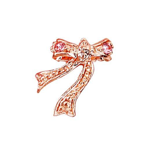 Fuschia, Fuschia Nail Art - Long Ribbon - Crystal/Bronze, Mk Beauty Club, Nail Art