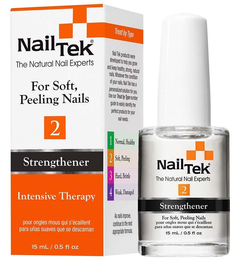 Nail Tek, Nailtek INTENSIVE THERAPY 2 For Soft, Peeling Nails, Mk Beauty Club, Treatments