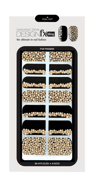 Dashing Diva, Dashing Diva Design FX Bling Appliques - The Finer Things In Life, Mk Beauty Club, Nail Art