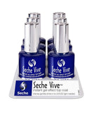 Seche, Seche Vive Gel Effect Top Coat 6pc Display, Mk Beauty Club, Quick Dry Top Coat