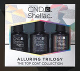 CND, CND Shellac Top Coat Effects Prepack - Set of 3, Mk Beauty Club, Gel Polish Set