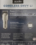 Andis Cordless Envy Li Hair Clipper Adjustable Blade #73000