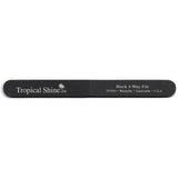 Tropical Shine, Tropical Shine - Black 4-Way File - Washable Sanitizable, Mk Beauty Club, Nail Files