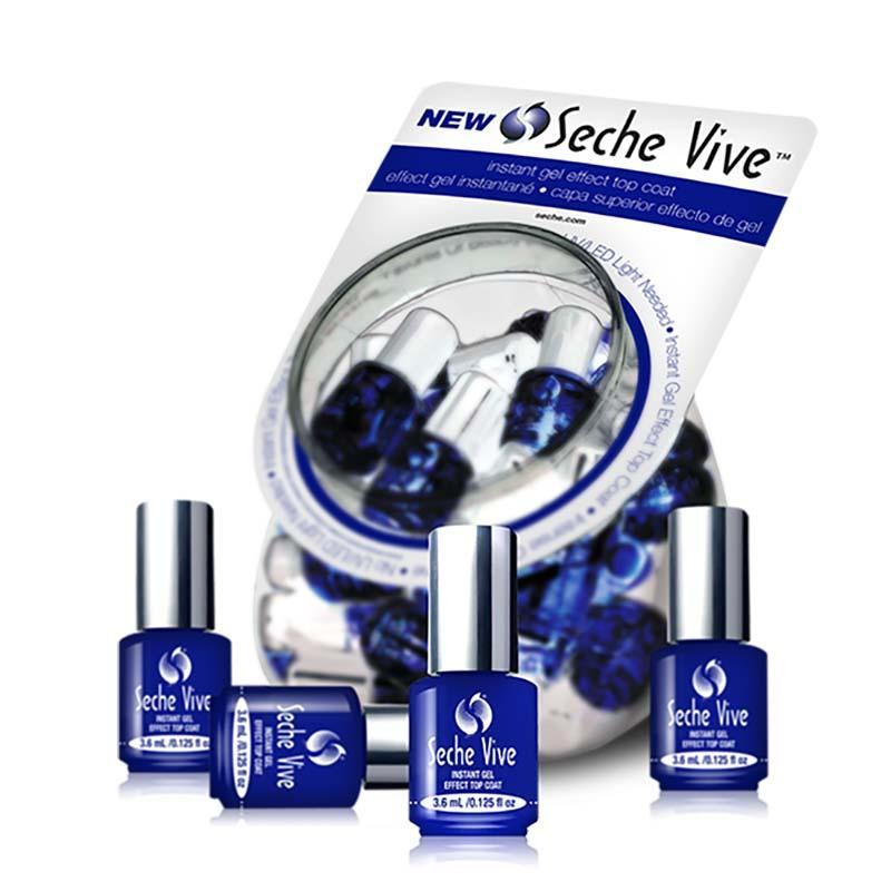 Seche, Seche Vive Gel Effect Top Coat 36pc Bucket, Mk Beauty Club, Quick Dry Top Coat