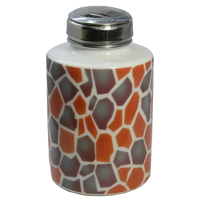 Salon Supply, Porcelain Liquid Pump - Giraffe Print - 6oz, Mk Beauty Club, Pumps