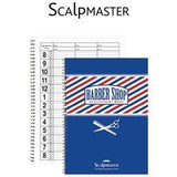 Scalpmaster, Scalpmaster 3 Column Barber Appointment Book, Mk Beauty Club, Appointment Book