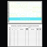 DL Professional, DL Pro - Daily Cleaning & Disinfection Book, Mk Beauty Club, Cleaning Log