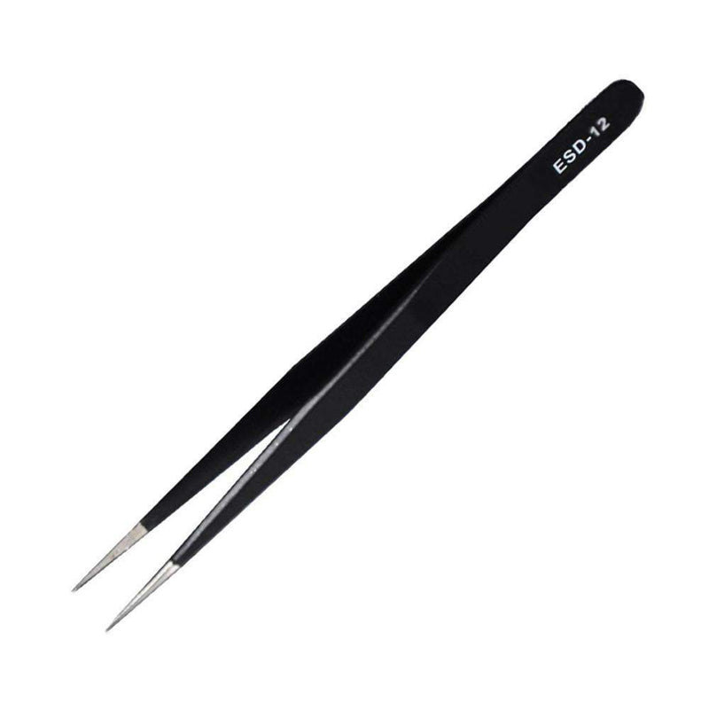 Vetus Tweezers, Vetus Tweezers - Eyelash Extension Tweezers - ESD 12, Mk Beauty Club, Tweezers