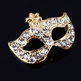 Fuschia, Fuschia Nail Art - Mask - Gold, Mk Beauty Club, Nail Art