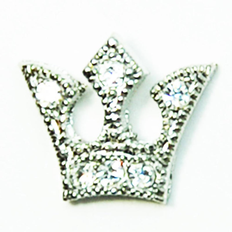 Fuschia, Fuschia Nail Art - 3 Point Crown Silver, Mk Beauty Club, Nail Art