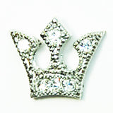 Fuschia, Fuschia Nail Art - 3 Point Crown Silver, Mk Beauty Club, Nail Art