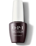 OPI, OPI GelColor - Black to Reality - Nutcracker Collection, Mk Beauty Club, Gel Polish
