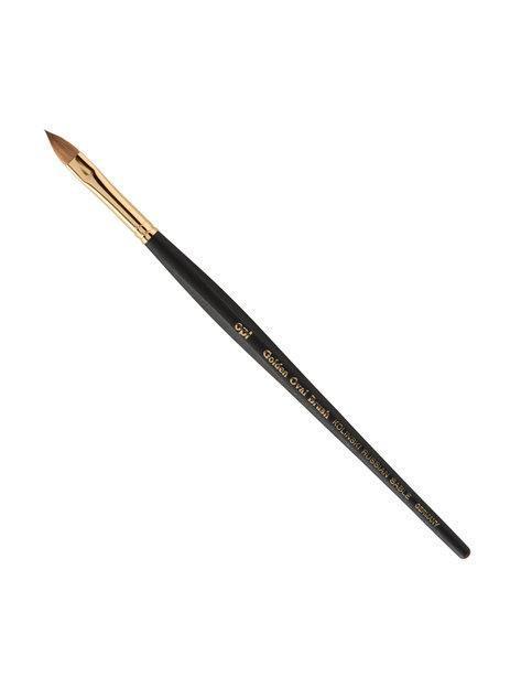 OPI, OPI Golden Oval #6 Brush - Kolinski Red Sable Gel Brush, Mk Beauty Club, Gel Brush