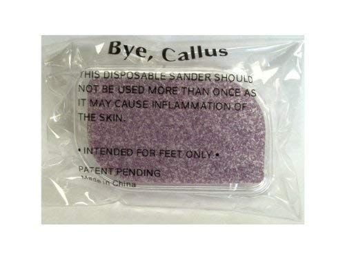 Bye Callus Disposable Foot File Refill 120pc Box - S Style