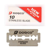 Dorco Double Edge Razor Blades Stainless Steel, 100 Blades
