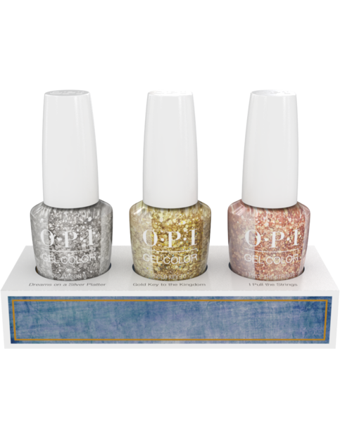 OPI, OPI GelColor 3pc Glitters Display -  - Nutcracker Collection, Mk Beauty Club, Gel Polish Set