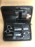 Barber Kit 7'' Shear + Thin + Razor + Blade