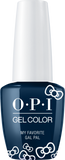 OPI, OPI GelColor - My Favorite Gal Pal - Hello Kitty 2019, Mk Beauty Club, Gel Polish