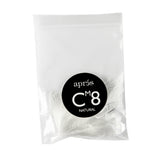 Apres Nail, Natural Coffin Medium Refill Bags, Mk Beauty Club, active